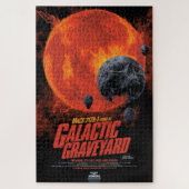 Space Graveyard Halloween Galaxie der Horror Puzzle (Vertikal)