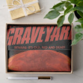 Space Graveyard Halloween Galaxie der Horror Seidenpapier (Geschenk)