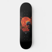 Space Graveyard Halloween Galaxie der Horror Skateboard (Vorderseite)
