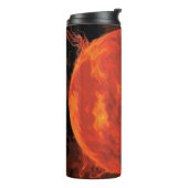 Space Graveyard Halloween Galaxie der Horror Thermosbecher (Nach links gedreht)