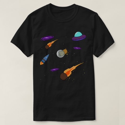 Space Hamsters T-Shirt (Design vorne)
