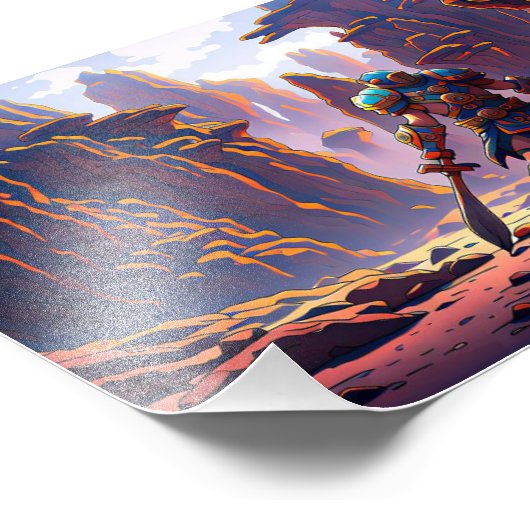 Space heroes fotodruck (Ecke)