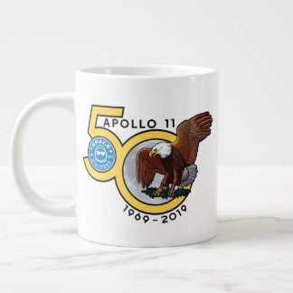 Space Hipsters® Apollo 50 Jumbo-Kaffee-Tasse (20 o Jumbo-Tasse