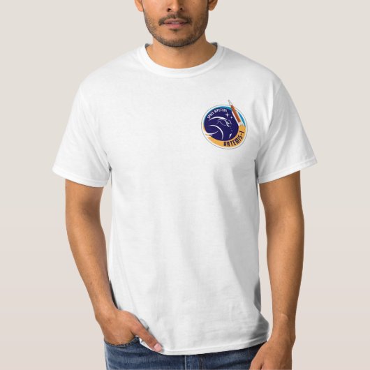 Space Hipsters® Artemis-1 Launch T - Shirt - White (Vorderseite)
