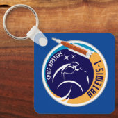 Space Hipsters® Artemis-1-Schlüsselanhänger Schlüsselanhänger (Vorderseite)