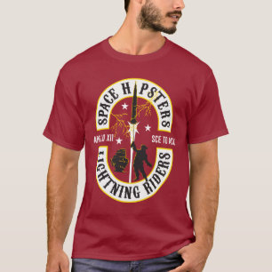 Space Hipsters® Lightning Riders T - Shirt