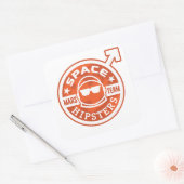 Space Hipsters® MARS TEAM 3" Sticker (Umschlag)