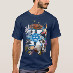 Space Hipsters® X Collage T - Shirt - Männer (Ma