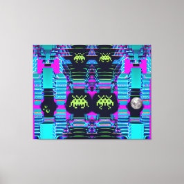 Space Invasion from the Tariff Kings Leinwanddruck