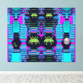 Space Invasion from the Tariff Kings Leinwanddruck (Insitu (Holzboden))
