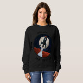 Space is Calling, and I must GO! cute funny rocket Sweatshirt (Vorne ganz)