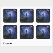 Space is the Final Frontier Quadratischer Aufkleber (Blatt)