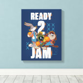 SPACE JAM: A NEW LEGACY™ Ready 2 | Leinwanddruck (Insitu (Holzboden))