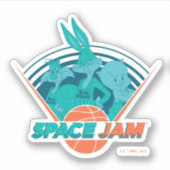 SPACE JAM: A NEW LEGACY™ Retro Futuristic Team Aufkleber (Vorderseite)