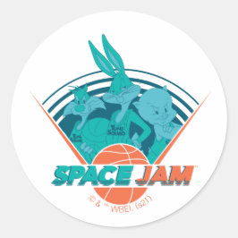 SPACE JAM: A NEW LEGACY™ Retro Futuristic Team Runder Aufkleber