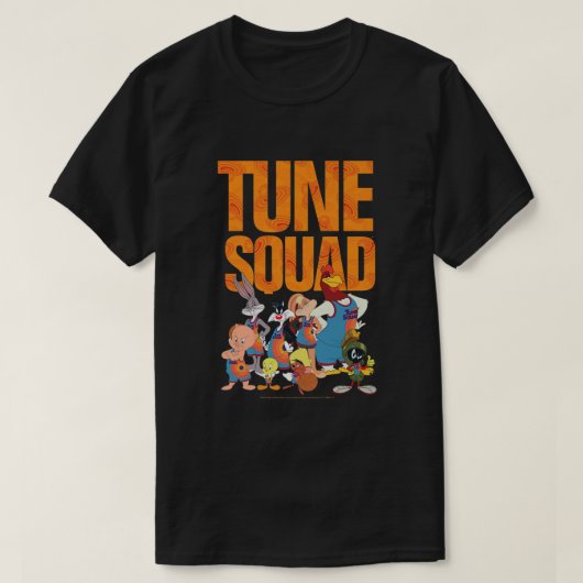 Space Jam A New Lege Tune Squad Group Shot Premi T-Shirt (Design vorne)