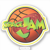 SPACE JAM™ Basketball Logo Aufkleber (Vorderseite)