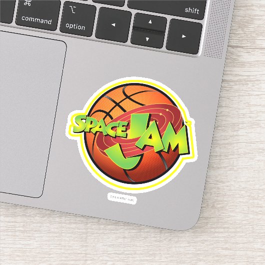 SPACE JAM™ Basketball Logo Aufkleber (Detail)