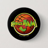 SPACE JAM™ Basketball-Logo Button (Vorderseite)