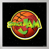 SPACE JAM™ Basketball-Logo Poster (Vorne)