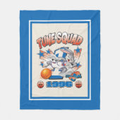 SPACE JAM™ BUGS BUNNY™ #1 Basketball-Grafik Fleecedecke (Vorderseite)
