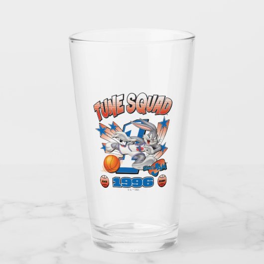 SPACE JAM™ BUGS BUNNY™ #1 Basketball-Grafik Glas (Vorderseite)