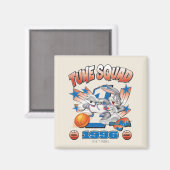SPACE JAM™ BUGS BUNNY™ #1 Basketball-Grafik Magnet (Vorderseite/Rückseite)