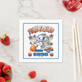 SPACE JAM™ BUGS BUNNY™ #1 Basketball-Grafik Serviette (Beispiel)