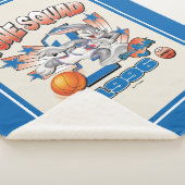 SPACE JAM™ BUGS BUNNY™ #1 Basketball-Grafik Sherpadecke (3/4)