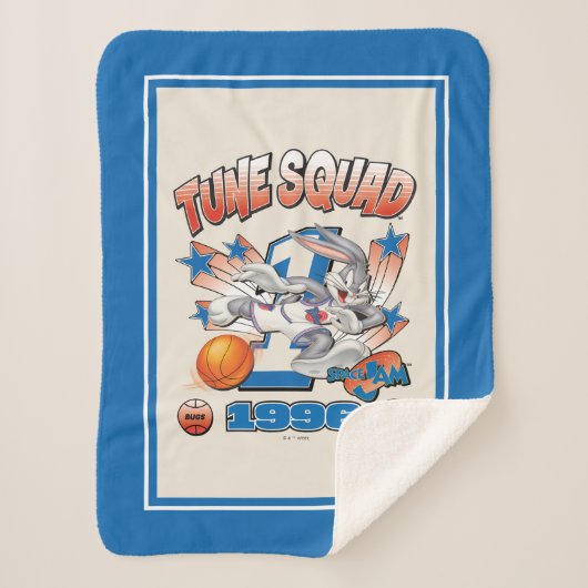 SPACE JAM™ BUGS BUNNY™ #1 Basketball-Grafik Sherpadecke (Vorderseite)