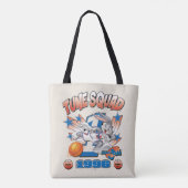 SPACE JAM™ BUGS BUNNY™ #1 Basketball-Grafik Tasche (Rückseite)
