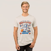 SPACE JAM™ BUGS BUNNY™ #1 Basketball-Grafik Tri-Blend Shirt (Vorderseite voll)