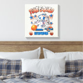 SPACE JAM™ BUGS BUNNY™ #1 Basketball Graphic Leinwanddruck (Insitu (Schlafzimmer))