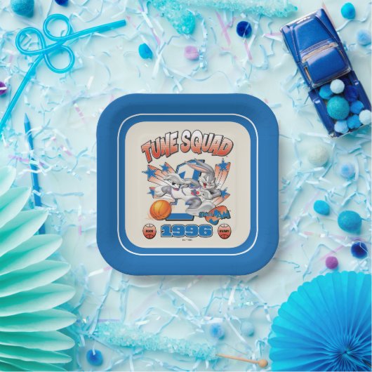 SPACE JAM™ BUGS BUNNY™ #1 Basketball Graphic Pappteller (Party)