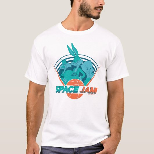 SPACE JAM: EIN NEUES LEGACY™ | Retro Futuristic Te T-Shirt (Vorderseite)