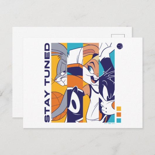 SPACE JAM: EIN NEUES LEGACY™ | TUNE SQUAD™ Bleibe Postkarte (Vorne/Hinten)