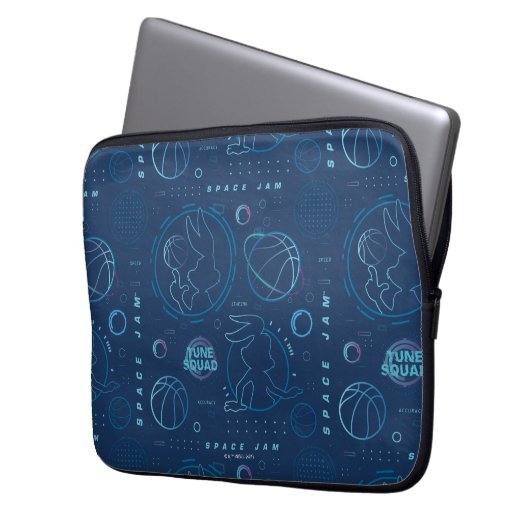 SPACE JAM: EIN NEUES LEGACY™ | TUNE SQUAD™ Muster Laptopschutzhülle (Vorderseite Links)