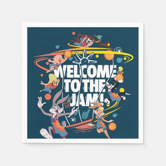 SPACE JAM: EIN NEUES LEGACY™ | Willkommen bei der Serviette (Vorderseite)