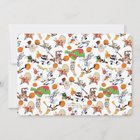 SPACE JAM™ Einladung zum Geburtstag (Rückseite)