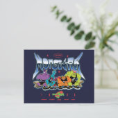 SPACE JAM™ Monstars 1996 Grafik Postkarte (Stehend Vorderseite)