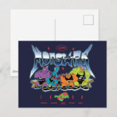 SPACE JAM™ Monstars 1996 Grafik Postkarte (Vorne/Hinten)