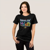 SPACE JAM™ Monstars 1996 Grafik Tri-Blend Shirt (Vorderseite voll)