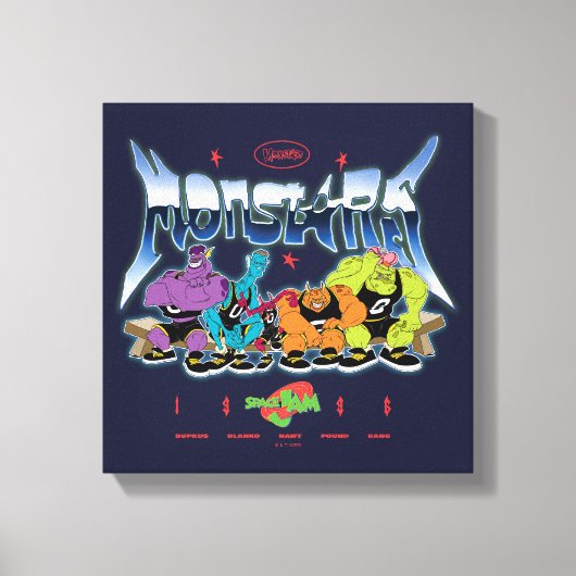 SPACE JAM™ Monstars 1996 Graphic Leinwanddruck (Vorderseite)