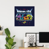 SPACE JAM™ Monstars 1996 Graphic Poster (Heimbüro)