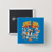 SPACE JAM™ TUNE SQUAD™ 1996 Grafik Button (Vorne & Hinten)