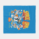 SPACE JAM™ TUNE SQUAD™ 1996 Grafik Fleecedecke (Vorderseite (Horizontal))