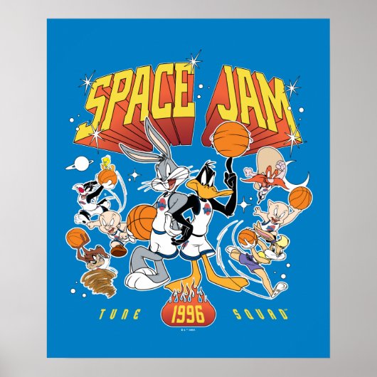 SPACE JAM™ TUNE SQUAD™ 1996 Grafik Poster (Vorne)