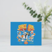 SPACE JAM™ TUNE SQUAD™ 1996 Grafik Postkarte (Stehend Vorderseite)