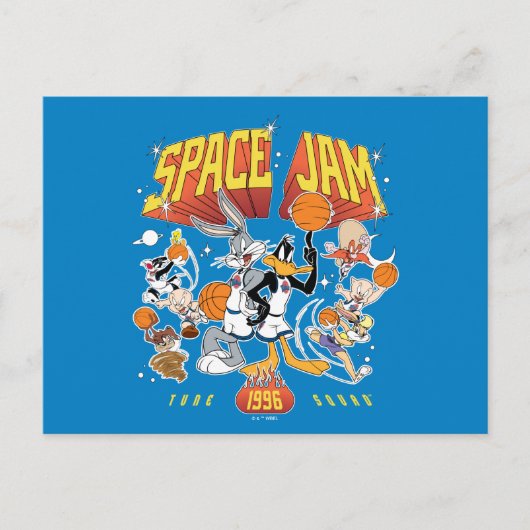 SPACE JAM™ TUNE SQUAD™ 1996 Grafik Postkarte (Vorderseite)