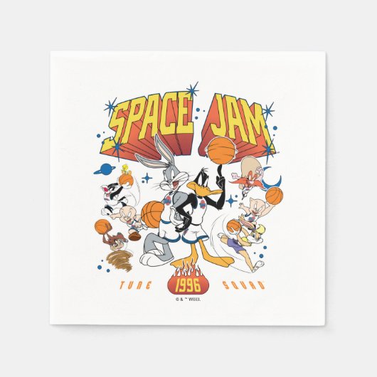 SPACE JAM™ TUNE SQUAD™ 1996 Grafik Serviette (Vorderseite)